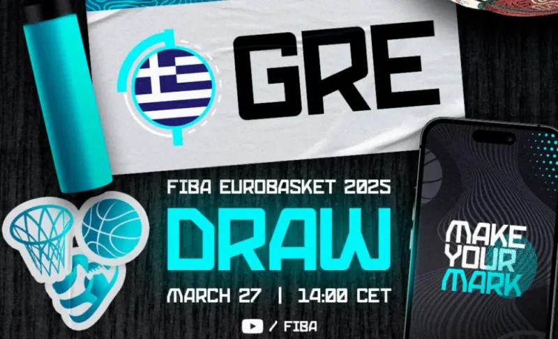 Οι αντίπαλοι της Εθνικής για το Eurobasket 2025