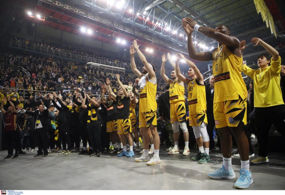 Στην καυτή Sunel Arena η ΑΕΚ νίκησε (76-69) την Ναντέρ και έκανε το 1-0