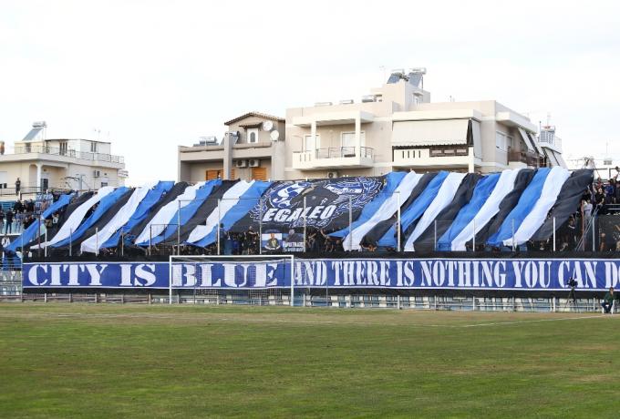 Με δύο αγωνιστικές κεκλεισμένων των θυρών (λόγω υποτροπής) τιμωρήθηκε το Αιγάλεω για την ρίψη αντικειμένων στο παιχνίδι με την Κηφισιά