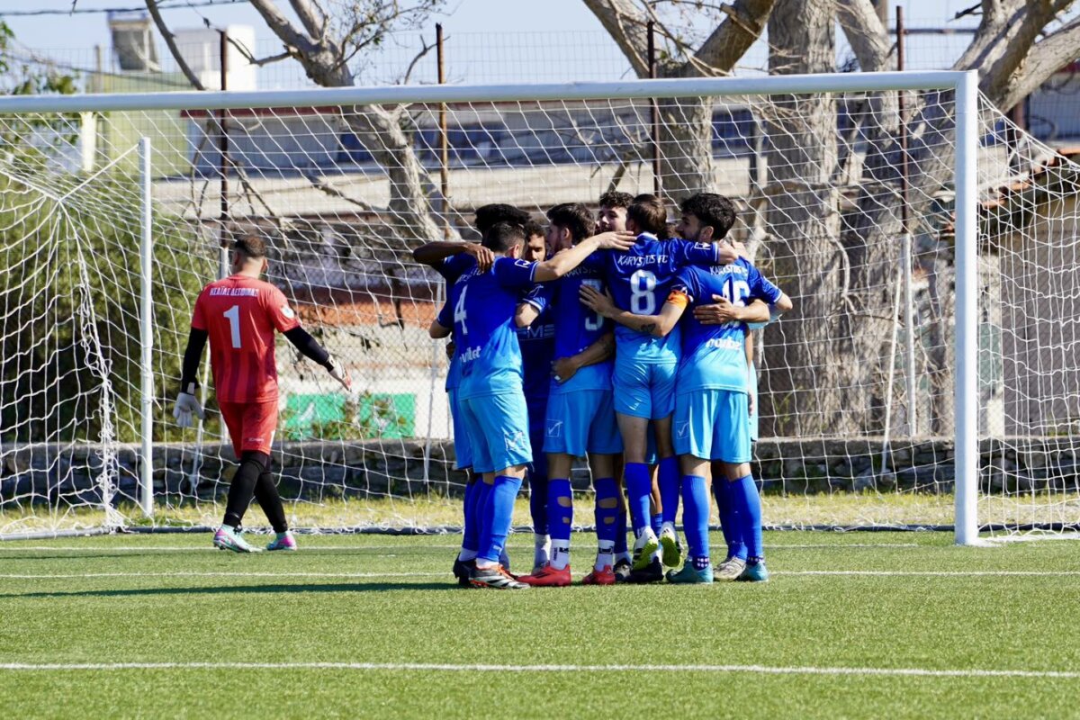 Σκόρπισε την Ερμιονίδα (4-1) η Κάρυστος